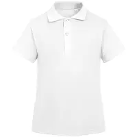 Рубашка поло детская Virma Kids, белая, 8 лет