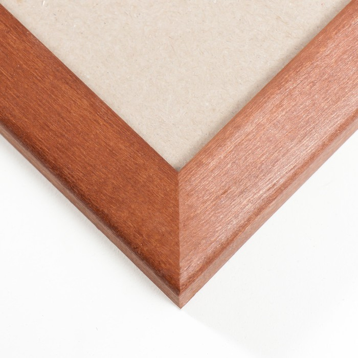 Фоторамка сосна с24 коричневая 40х50 см (пластиковый экран)