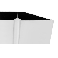 Правило трапециевидное ТУНДРА, 2 м, алюминий, 1 ребро жесткости