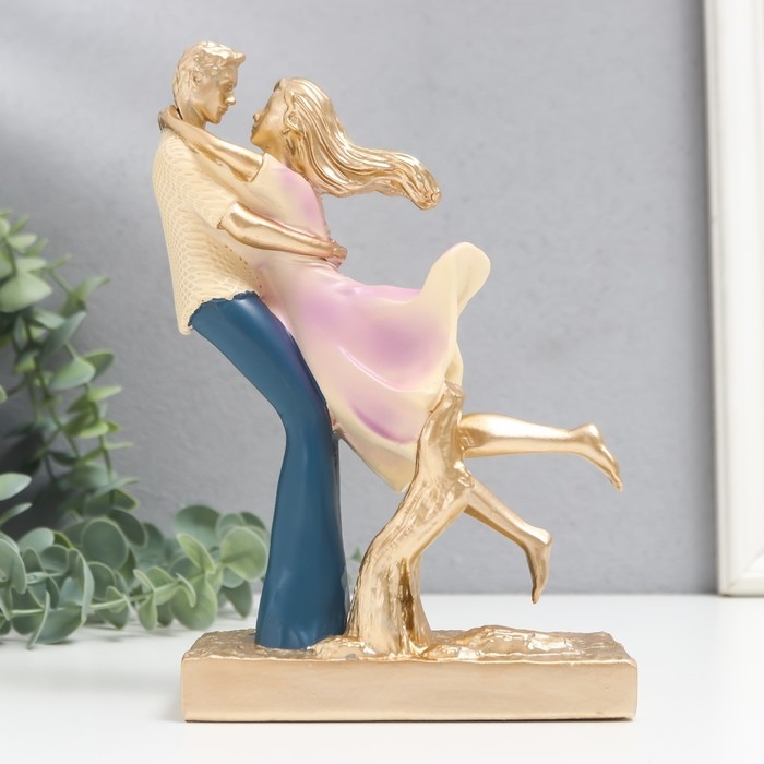 Сувенир полистоун Сувенир полистоун "Долгожданная встреча" 6х12,5х19,5 см