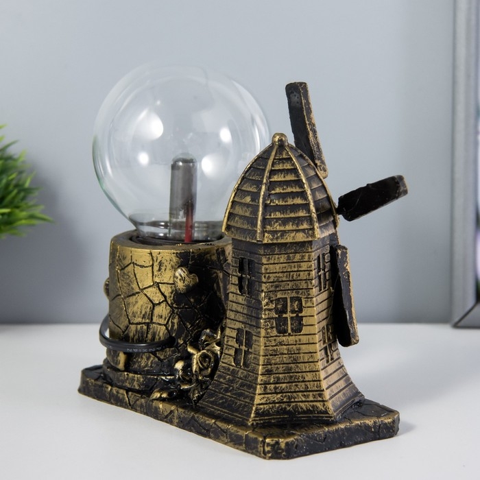 Плазменный шар Плазменный шар "Мельница" МИКС 13х8х19 см RISALUX