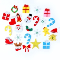 Набор для творчества «Ёлочка с золотой звездой» украшения на липучках Набор для творчества «Ёлочка с золотой звездой» украшения на липучках