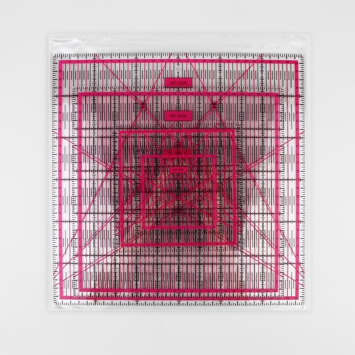 Набор линеек для квилтинга и пэчворка 30×30/25×25/15×15/10×10 см, толщина 3 мм Набор линеек для квилтинга и пэчворка 30×30/25×25/15×15/10×10 см, толщина 3 мм