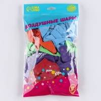 Воздушный шар латексный 12" &laquo;С днём рождения&raquo;, юмор, цветные, 50 шт.