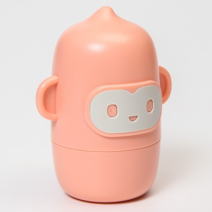 Набор маникюрный детский «Обезьянка»: ножницы, щипчики, пилочка, пинцет, цвет розовый Набор маникюрный детский «Обезьянка»: ножницы, щипчики, пилочка, пинцет, цвет розовый