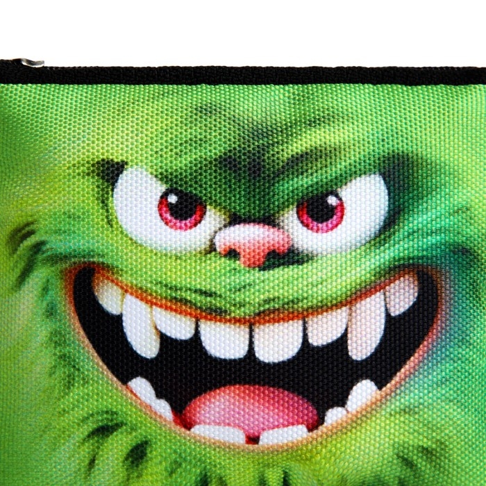 Кошелек детский текстильный "Монстры", 11х9х0,5 см