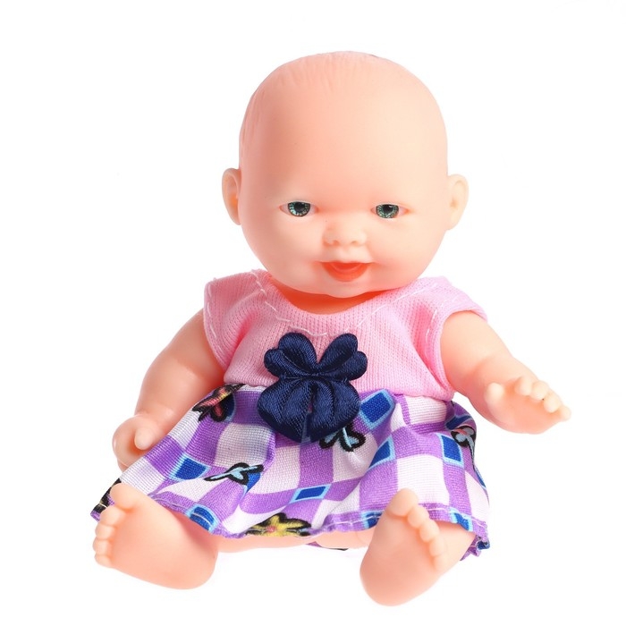 Пупс &laquo;Кариночка&raquo; в платье, цвета МИКС