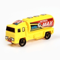 Машина пластмассовая "Бензовоз" 19 х 6 х 9 см, МИКС Машина пластмассовая "Бензовоз" 19 х 6 х 9 см, МИКС