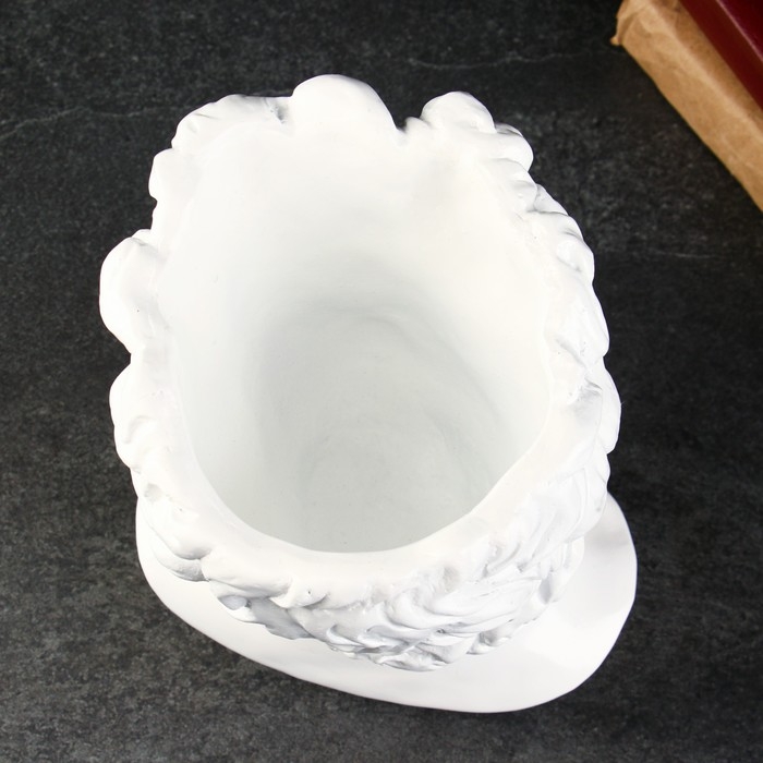 Ваза "Голова Давида" белая