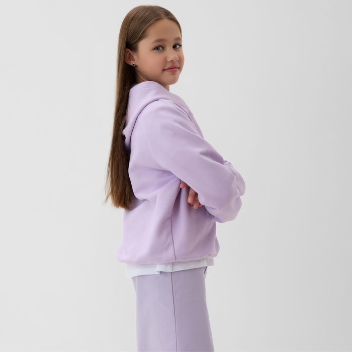 Толстовка (худи) детская MINAKU: Exclusive print, цвет фиолетовый, рост 164 см Толстовка (худи) детская MINAKU: Exclusive print, цвет фиолетовый, рост 164 см