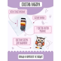 Набор для творчества &laquo;Совёнок&raquo;, вышивка