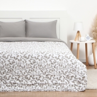 Покрывало LoveLife евро макси Leaflets 240*230±5 см, жатка, 100% п/э Покрывало LoveLife евро макси Leaflets 240*230±5 см, жатка, 100% п/э