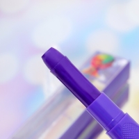 Карандаш-мелок для волос, 1 шт, фиолетовый Карандаш-мелок для волос, 1 шт, фиолетовый