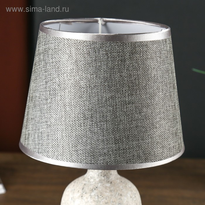 Лампа настольная 32162/1 E14 40Вт серый 20х20х32 см RISALUX