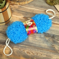 Мочалка банная "Бублик", цвет микс 25 см Мочалка банная "Бублик", цвет микс 25 см