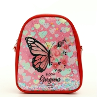 Рюкзак детский на молнии &laquo;Выбражулька&raquo;, цвет красный