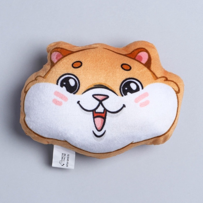 Игрушка для кошек с мятой &laquo;&lrm;Хомячок&raquo;&lrm;, 12 х 9,2 см