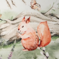 Скатерть Этель Лесная сказка d=215 см, 100% хл, саржа 190 гр/м2