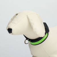 Ошейник с подсветкой Flash 3 режима свечения размер М, ОШ 40-48 х 2,5 см зелёный Ошейник с подсветкой Flash 3 режима свечения размер М, ОШ 40-48 х 2,5 см зелёный