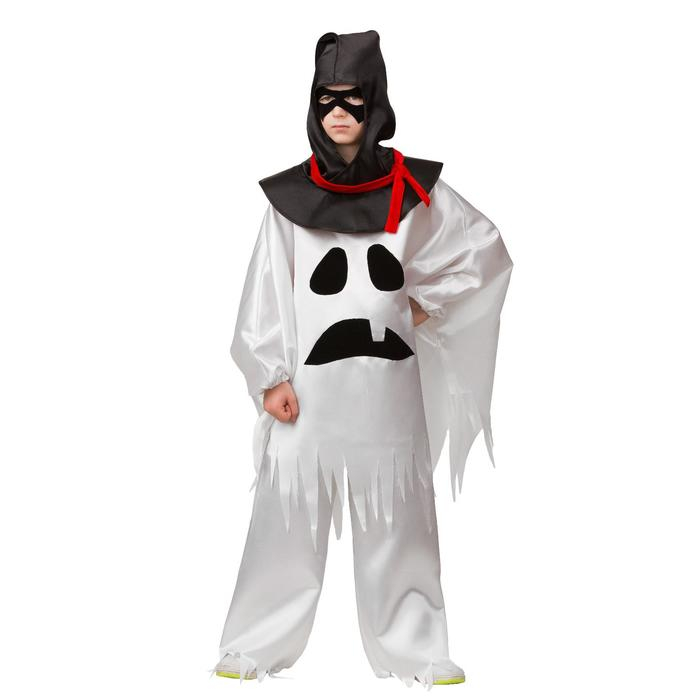 Карнавальный костюм &laquo;Привидение&raquo;, рубашка, брюки, р. 34, рост 134 см