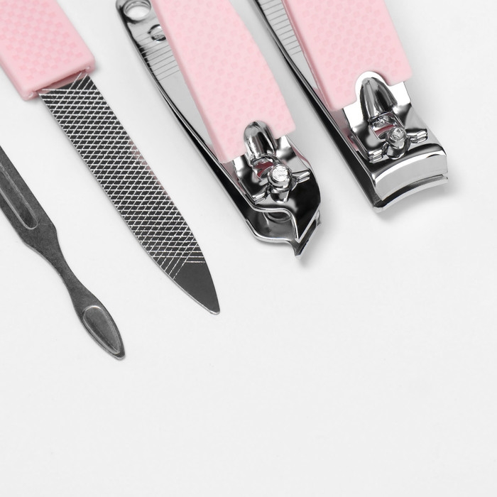 Набор маникюрный &laquo;Juice&raquo;, 7 предметов, в футляре, цвет МИКС