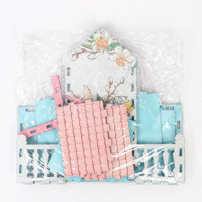 Чайный домик &laquo;Пасха&raquo;, 20 х 20 х 8,6 см.