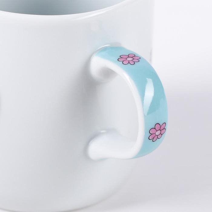 Набор детской посуды из керамики Доляна «Крош», 3 предмета: кружка 230 мл, миска 400 мл, тарелка d=18 см Набор детской посуды из керамики Доляна «Крош», 3 предмета: кружка 230 мл, миска 400 мл, тарелка d=18 см