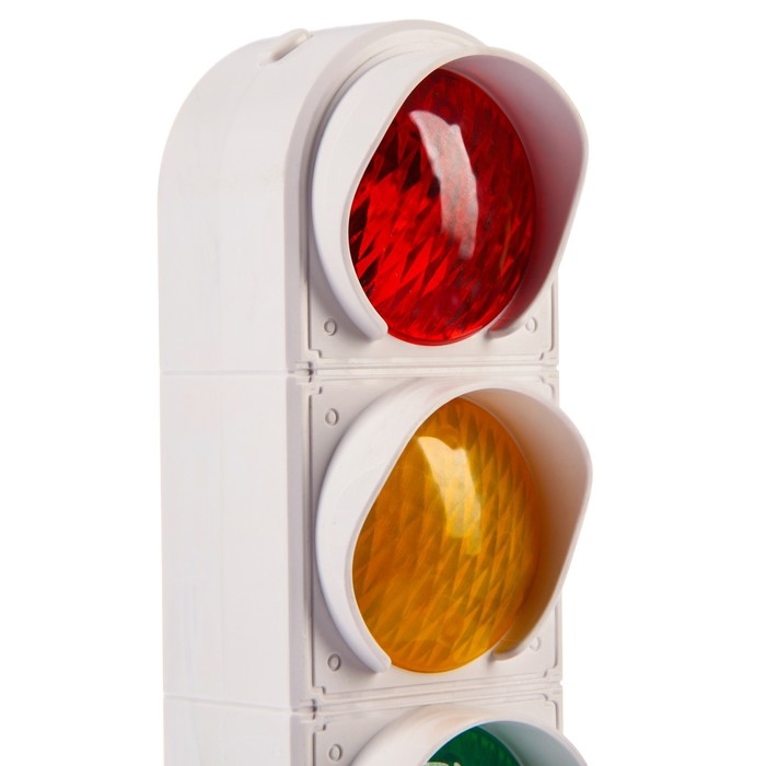 Светофор с обучающими карточками Синий трактор, световые и звуковые эффекты Светофор с обучающими карточками Синий трактор, световые и звуковые эффекты