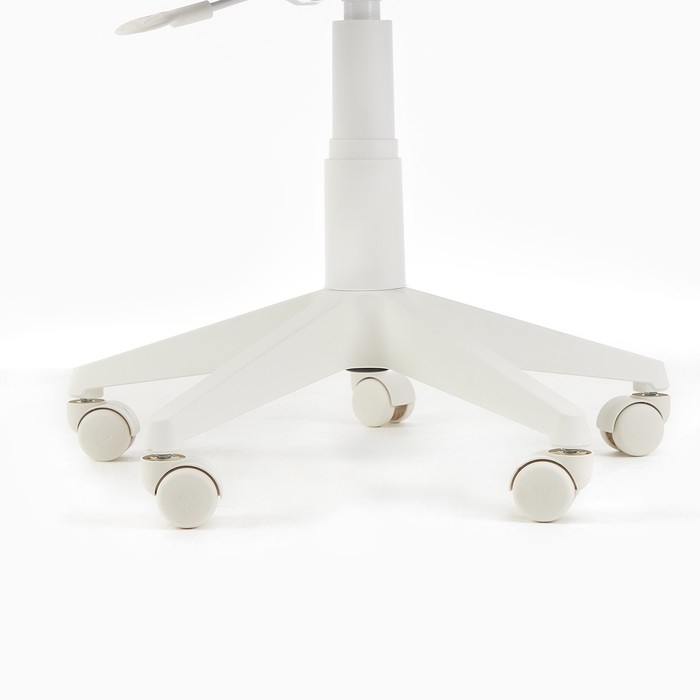 Кресло детское Бюрократ BUROKIDS 1 W-UNICORN розовый, белый пластик