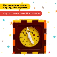 Развивающий сортер с металлофоном «Весёлый малыш» Развивающий сортер с металлофоном «Весёлый малыш»