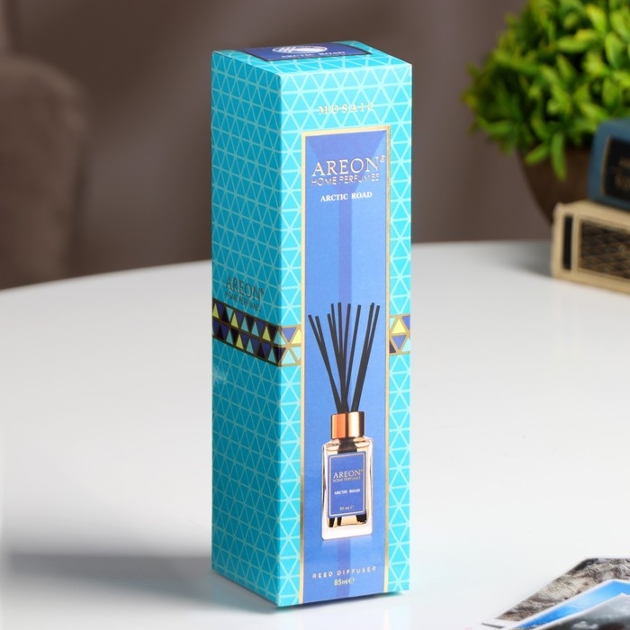 Диффузор ароматический Areon Sticks Premium Mosaik, ледяная свежесть 85 мл