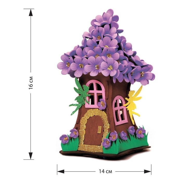 Набор для творчества &laquo;Украшение из фоамирана&raquo; &laquo;Фонарик&raquo; &laquo;Цветочный&raquo;