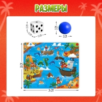 Настольная игра &laquo;Горки и лестницы. Пираты и путешественники!&raquo;, 2-4 игрока, 4+