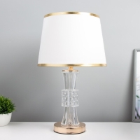 Настольная лампа "Люмьер" E27 40Вт золото 25х25х42 см RISALUX