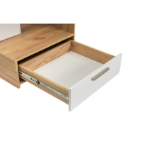 Стол письменный Лайт, 1500х570х1800, Дуб крафт золотой/Белый премиум Стол письменный Лайт, 1500х570х1800, Дуб крафт золотой/Белый премиум