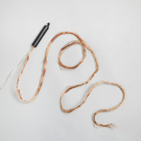 Гирлянда «Конский хвост» 10 нитей по 1.5 м, IP20, медная нить, 150 LED, свечение тёплое белое, 12 В Гирлянда «Конский хвост» 10 нитей по 1.5 м, IP20, медная нить, 150 LED, свечение тёплое белое, 12 В