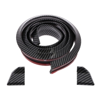 Спойлер для автомобиля, 4,5×150 см, универсальный, под карбон, черный Спойлер для автомобиля, 4,5×150 см, универсальный, под карбон, черный