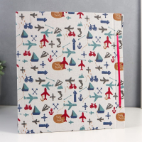 Фотоальбом на 1000 фото 10х15 см "Дальние путешествия" текстиль, чёрные листы 5х33х36 см Фотоальбом на 1000 фото 10х15 см "Дальние путешествия" текстиль, чёрные листы 5х33х36 см