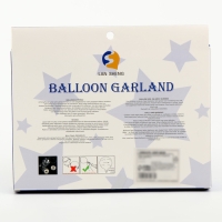 Набор для создания композиций из воздушных шаров, набор 52 шт., коричневый, серебро, синий Набор для создания композиций из воздушных шаров, набор 52 шт., коричневый, серебро, синий