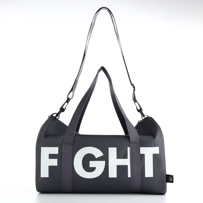 Сумка спортивная мужская, TEXTURA, маленький размер, цвет серый Сумка спортивная мужская, TEXTURA, маленький размер, цвет серый