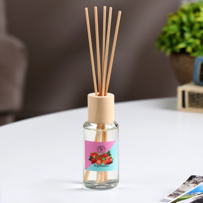 Диффузор ароматический Диффузор ароматический "Модерн", 50 мл, клубника, "Богатство Аромата"
