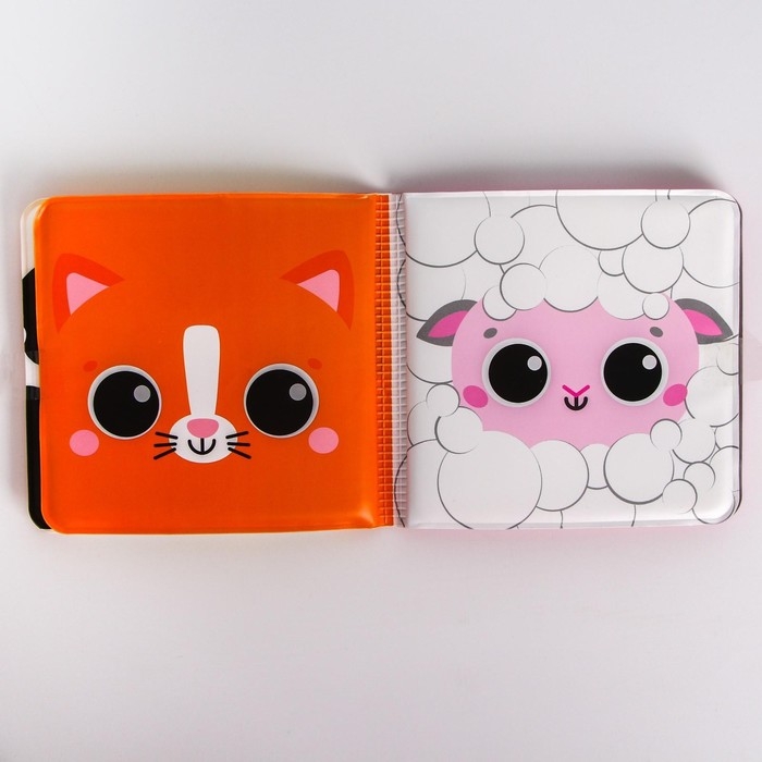 Книжка - игрушка для ванны &laquo;Мордочки&raquo;, виды МИКС, Крошка Я