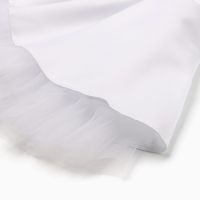 Платье нарядное детское KAFTAN, р.28 (86-92 см), белый