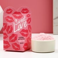 Cоль для ванны Sweet love, 200 г, аромат бабл-гама, ЧИСТОЕ СЧАСТЬЕ Cоль для ванны Sweet love, 200 г, аромат бабл-гама, ЧИСТОЕ СЧАСТЬЕ