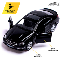 Машина металлическая MERCEDES-BENZ CLS63 AMG, 1:32, открываются двери, инерция, цвет чёрный Машина металлическая MERCEDES-BENZ CLS63 AMG, 1:32, открываются двери, инерция, цвет чёрный