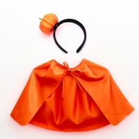 Карнавальный набор &laquo;Милая тыковка&raquo;: накидка, ободок