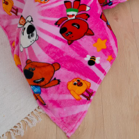 Плед Павлинка «МимиМишки», размер 150х100 см, цвет розовый, аэрософт Плед Павлинка «МимиМишки», размер 150х100 см, цвет розовый, аэрософт