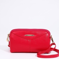 Сумка кросс-боди на молнии, цвет розовый