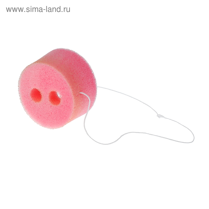 Нос на резинке &laquo;Пятачок&raquo;, поролон
