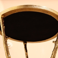 Столик кофейный 46х46х60 см, алюминий, стекло Столик кофейный 46х46х60 см, алюминий, стекло